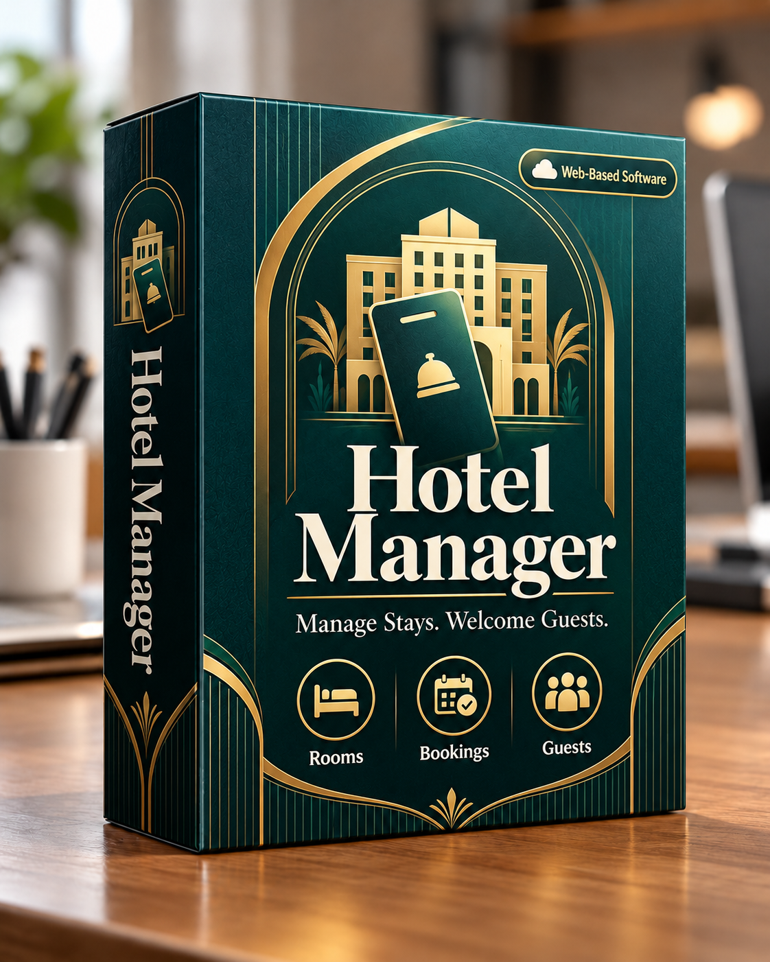 Hotel Manager software box
